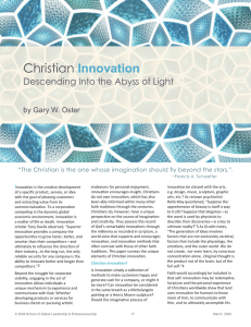 Christian Innovation