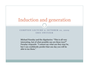 Induction and generation