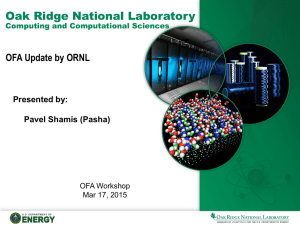 Oakridge National Lab