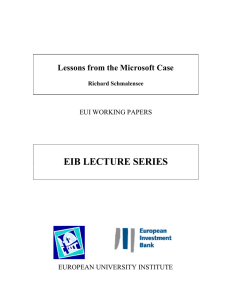 eib lecture series - European University Institute