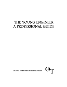 Professional Guide for Young Engineers