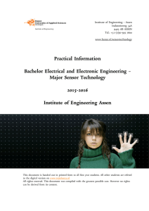 Practical Information Bachelor Electrical and Electronic Engineering
