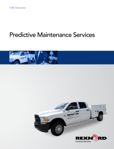 Rexnord Industrial Services Predictive Maintenance
