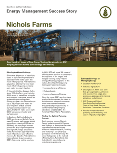Nichols Farms - Southern California Edison