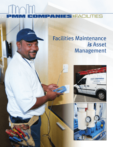 Facilities Maintenance is Asset Management