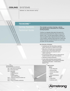 TECHZONE™ Ceiling Systems Technical Guide