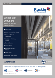 Linear Slot - Ruskin Air Management