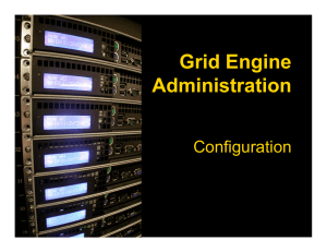 Grid Engine Administration