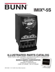 parts, IMIX-5S Illustrated Parts Catalog