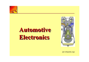 Automotive Electronics Automotive Electronics