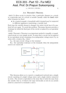 ECS 203 - Part 1D - For ME2 Asst. Prof. Dr.Prapun Suksompong