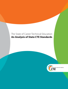 An Analysis of State CTE Standards