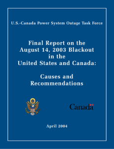 US-Canada Power System Outage Task Force