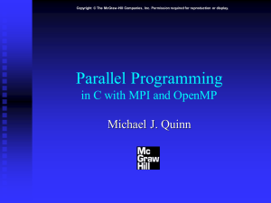 Lecture slides - Parallel Computing