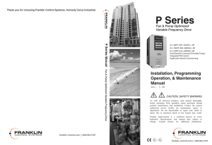 P-Series Installation Manual