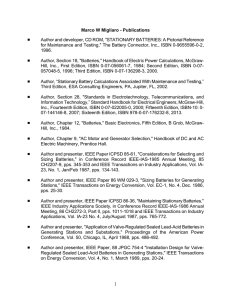 Technical Papers List – Migliaro - ESA Consulting Associates, Inc.