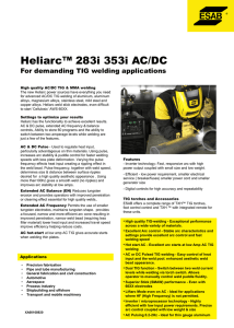 Heliarc™ 283i 353i AC/DC