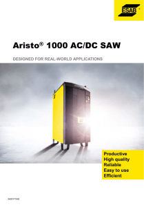 Aristo® 1000 AC/DC SAW