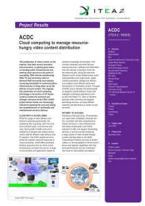 ACDC Project Leaflet