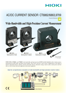 ac/dc current sensor ct6862/6863,9709
