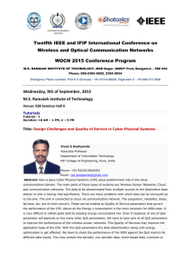 Twelfth IEEE and IFIP International Conference on Wireless and