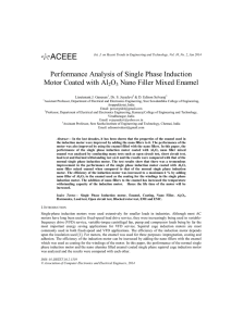 Performance Analysis of Single Phase Induction Motor