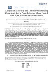 Analysis of Efficiency and Thermal Withstanding Capacity of Single