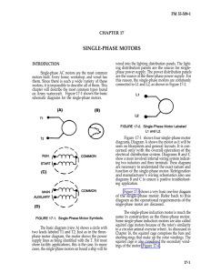 SINGLE-PHASE MOTORS