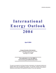 International Energy Outlook 2004 [open pdf