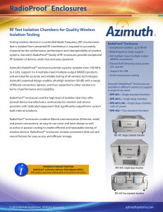Product Brief - Azimuth Systems