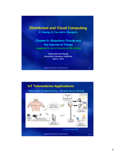 EE 657, Fall 2007 Parallel and Distributed Computing Lecture 1 on