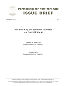ISSUE BRIEF - Partnership for New York City