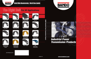 Industrial Power Transmission Products