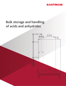 A-107G Bulk Storage and Handling of Acids and Anhydrides