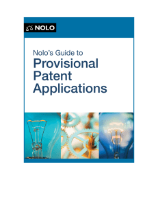 Provisional Patent Applications