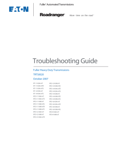 Troubleshooting Guide