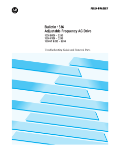 Troubleshooting Guide, 1336 AC Drive, B150 – B200, C150 – C200