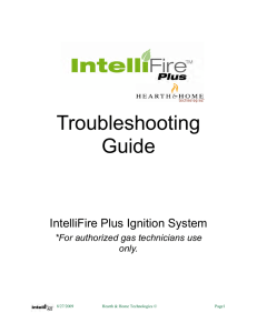 Intellifire Plus troubleshooting guide - A