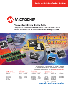 Temperature Sensor Design Guide