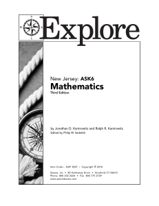 Mathematics - Queue Workbooks
