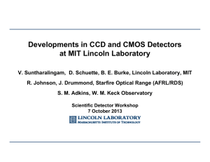 Developments in CCD and CMOS Detectors at MIT Lincoln Laboratory