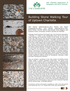 Building Stone Walking Tour of Uptown Charlotte