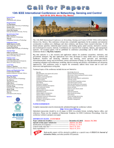 13th IEEE International Conference on Networking