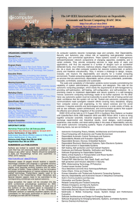 The 14th IEEE International Conference on Dependable, Autonomic