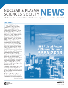 CONFERENCES (continued on page 3) The 19th IEEE Pulsed