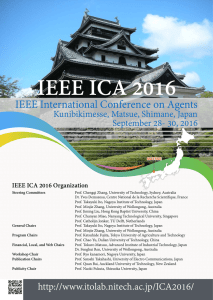 IEEE International Conference on Agents