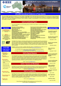 2012 IEEE International Conference on Fuzzy Systems Sponsors