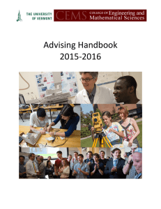 Advising Handbook 2015-‐2016