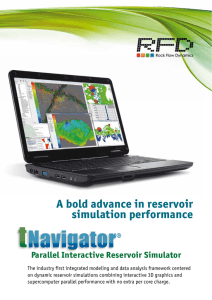 A bold advance in reservoir simulation performance