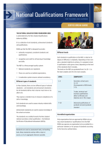 National Qualifications Framework
